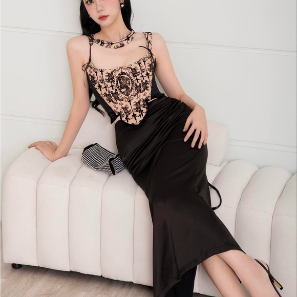 Handmade Corset Top Renaissance Style - Picture 7 of 7